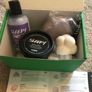 NWT Lush Sleepy Time Products